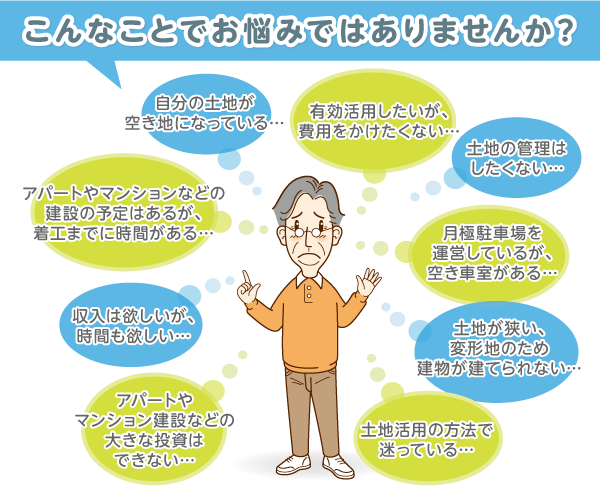 こんなことでお悩みではありませんか？